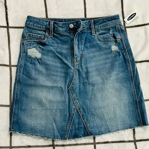 NWT Old Navy Women’s Jean Skirt size 6